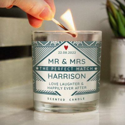 (image for) Personalised The Perfect Match Jar Candle