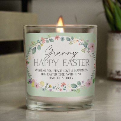 (image for) Personalised Springtime Jar Candle