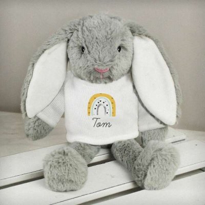 (image for) Personalised Rainbow Bunny Rabbit