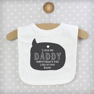 (image for) Personalised Speech Bubble Bib