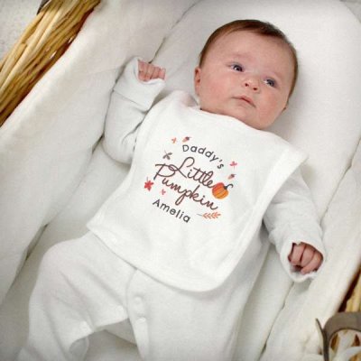 (image for) Personalised Little Pumpkin Bib