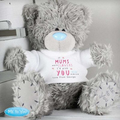 (image for) Personalised Me To You If...Were Flowers Bear