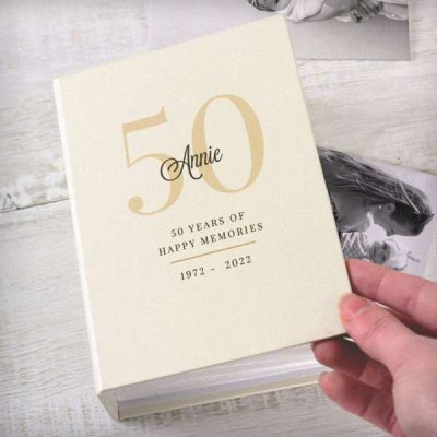 (image for) Personalised Big Birthday 6x4 Photo Album with Sleeves