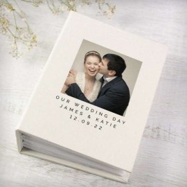 (image for) Personalised Photo Upload 6x4 Photo Album with Sleeves