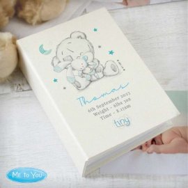 (image for) Personalised Tiny Tatty Teddy Blue 6x4 Photo Album with Sleeves