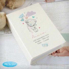 (image for) Personalised Tiny Tatty Teddy Pink 6x4 Photo Album with Sleeves