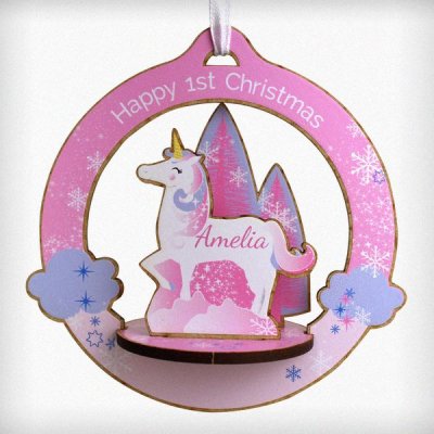 (image for) Personalised Make Your Own Unicorn 3D Decoration Kit