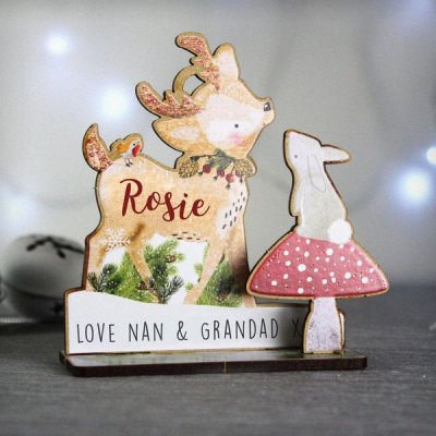 (image for) Personalised Make Your Own Festive Fawn 3D Decoration Kit