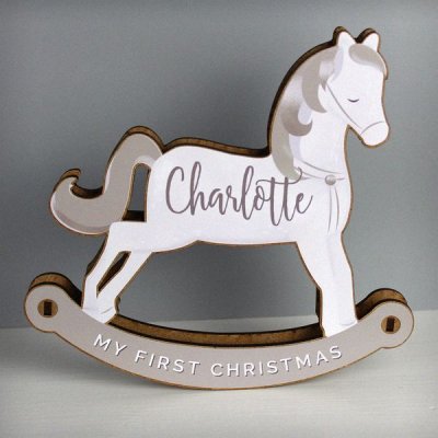 (image for) Personalised Make Your Own Rocking Horse 3D Decoration Kit