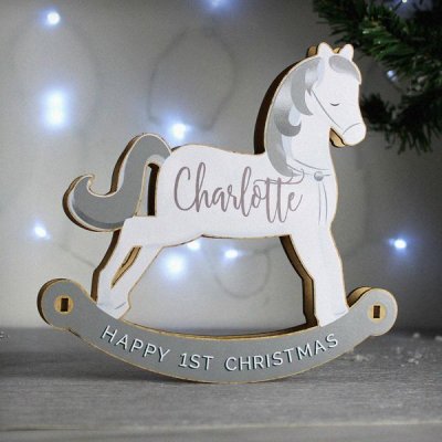 (image for) Personalised Make Your Own Rocking Horse 3D Decoration Kit