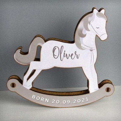 (image for) Personalised Make Your Own Rocking Horse 3D Decoration Kit