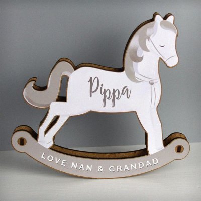 (image for) Personalised Make Your Own Rocking Horse 3D Decoration Kit