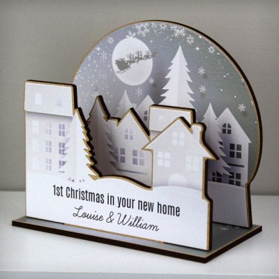 (image for) Personalised Make Your Own Town 3D Decoration Kit