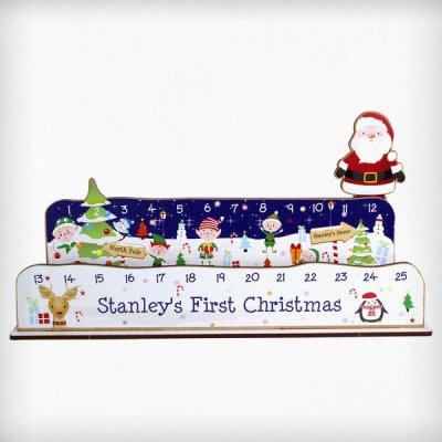 (image for) Personalised Make Your Own Santa Christmas Advent Countdown Kit