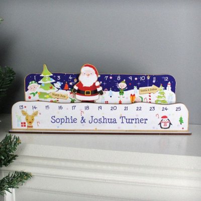 (image for) Personalised Make Your Own Santa Christmas Advent Countdown Kit