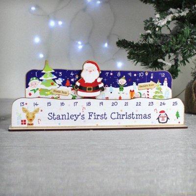 (image for) Personalised Make Your Own Santa Christmas Advent Countdown Kit