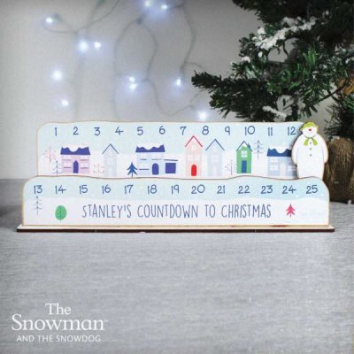 (image for) Personalised Make Your Own The Snowman Christmas Advent Countdown Kit