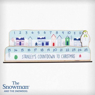 (image for) Personalised Make Your Own The Snowman Christmas Advent Countdown Kit