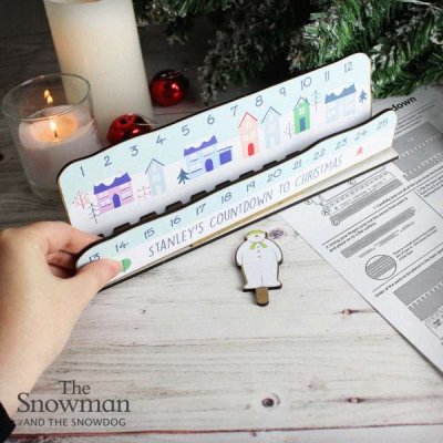 (image for) Personalised Make Your Own The Snowman Christmas Advent Countdown Kit