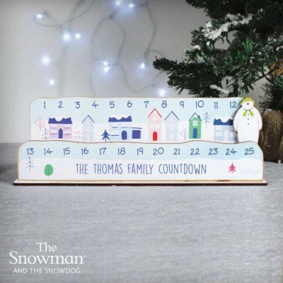 (image for) Personalised Make Your Own The Snowman Christmas Advent Countdown Kit