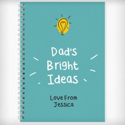 (image for) Personalised Bright Ideas A5 Notebook