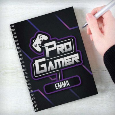 (image for) Personalised Pro Gamer A5 Notebook