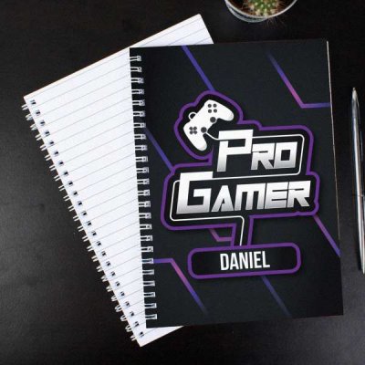 (image for) Personalised Pro Gamer A5 Notebook