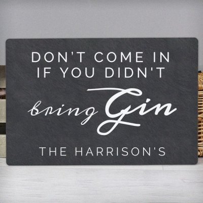 (image for) Personalised Gin Metal Sign