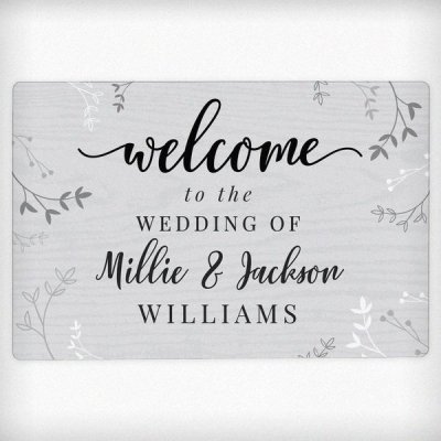 (image for) Personalised Welcome Metal Sign