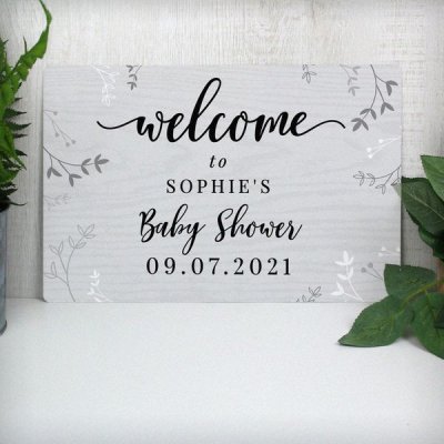 (image for) Personalised Welcome Metal Sign