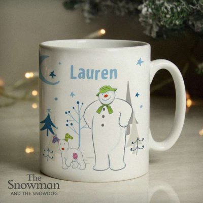 (image for) Personalised The Snowman and the Snowdog Mug