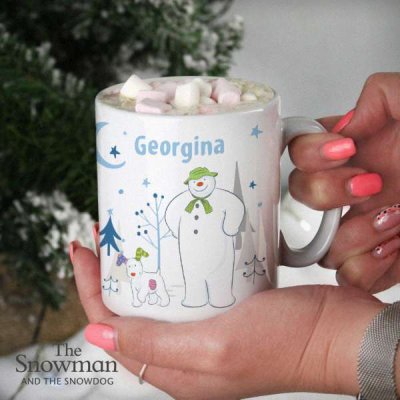 (image for) Personalised The Snowman and the Snowdog Mug