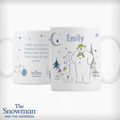 (image for) Personalised The Snowman and the Snowdog Mug