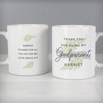 (image for) Personalised Godparent Mug