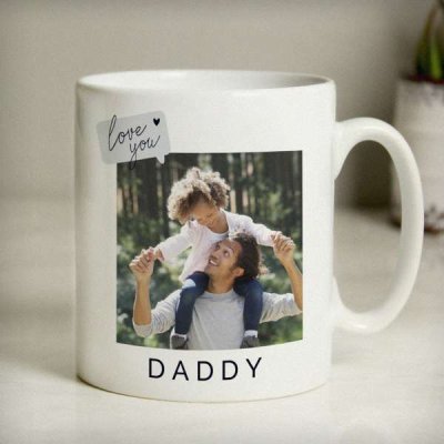 (image for) Personalised Love You Snapshot Photo Upload Mug