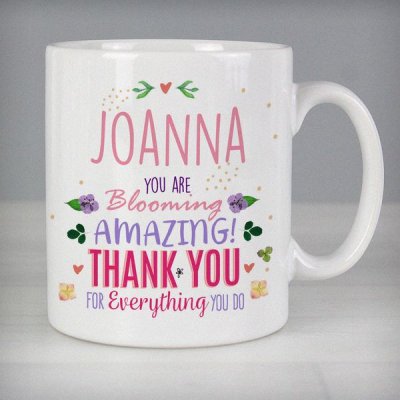 (image for) Personalised You Are Blooming Amazing Mug