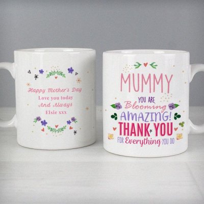 (image for) Personalised You Are Blooming Amazing Mug