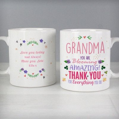 (image for) Personalised You Are Blooming Amazing Mug