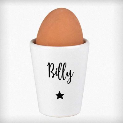 (image for) Personalised Star Name Only Egg Cup