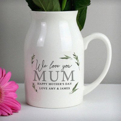 (image for) Personalised Botanical Flower Jug