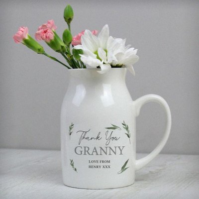 (image for) Personalised Botanical Flower Jug