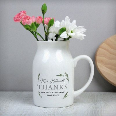 (image for) Personalised Botanical Flower Jug