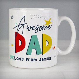 (image for) Personalised Awesome Dad Mug