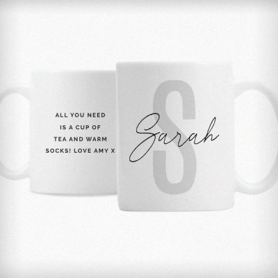 (image for) Personalised Name & Initial Mug