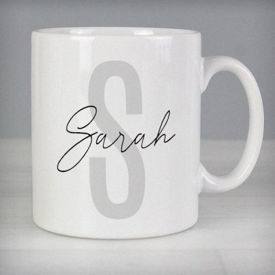 (image for) Personalised Name & Initial Mug