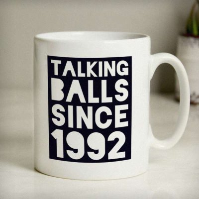 (image for) Personalised Talking Balls Since Mug