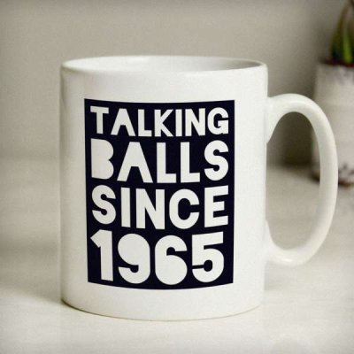 (image for) Personalised Talking Balls Since Mug