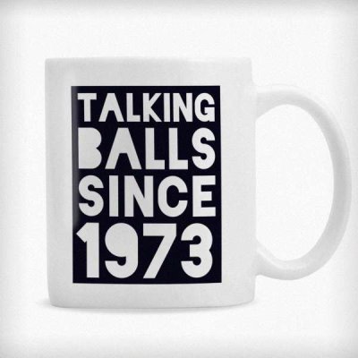 (image for) Personalised Talking Balls Since Mug