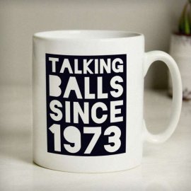 (image for) Personalised Talking Balls Since Mug