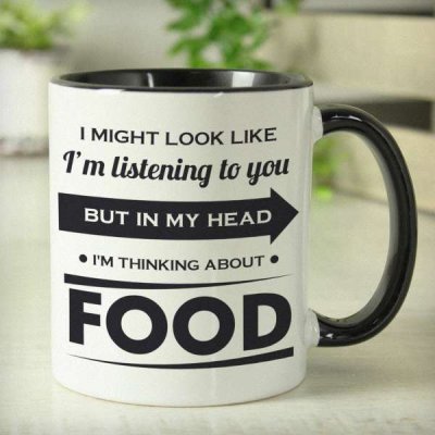 (image for) Personalised Look Like I'm Listening Mug